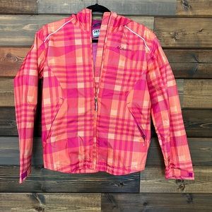 Girls Columbia rain jacket coat Large